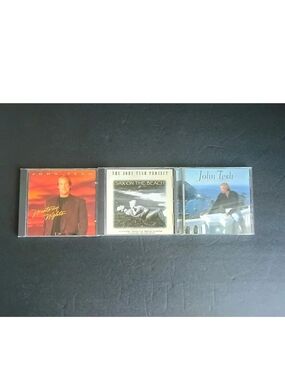 John Tesh CD Music Lot Sax On The Beach , Monterey Nights & Avalon Lot Of 3